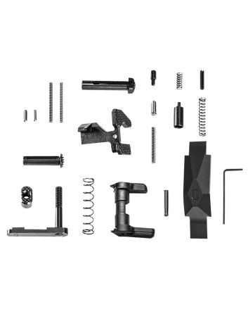 Geissele AutomaticsUltra Duty Lower Parts Kit Black, Ambi Safety, Oversized Bolt Release/Catch for AR-15
