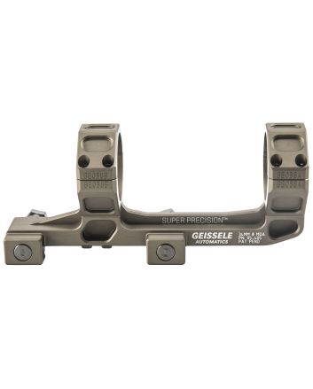 Geissele AutomaticsAR15 Super Precision Scope Mount/Ring Combo Desert Dirt Color Anodized