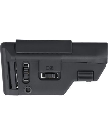 B5 SystemsPrecisionBlack Synthetic Adjustable with Cheek Riser Fits AR-Platform