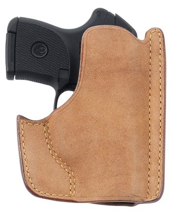 Galco PH652 Front PocketNatural Horsehide Fits Springfield XD-S/Taurus 709 Slim/Ruger Max-9/FN 503 Ambidextrous