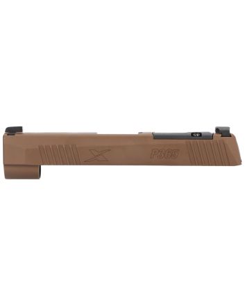 Sig Sauer 8900987 P365XL Slide Assembly with Micro Optics Cut Coyote Tan Nitride XRAY3 Day Night Sights for 9mm 3.7" Barrel