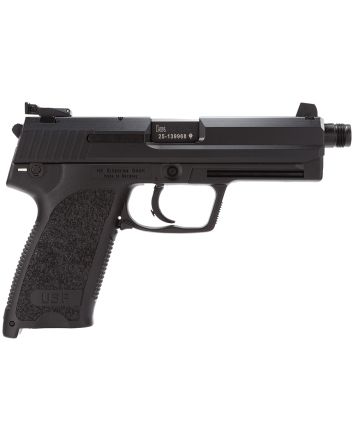 HK 81000350 USP Tactical V1 SA/DA 45 ACP 5.09" TB 12+1 (2) Black Polymer Frame Black Steel Slide Black Polymer Grip Manual, Decocker