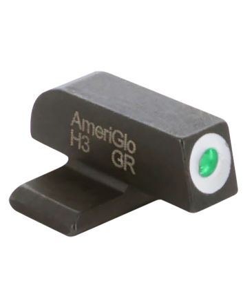 AmeriGlo SG1608 Tritium Front Sight forSig Sauer/Springfield ArmoryGreen Tritium White Outline