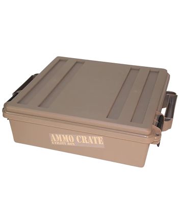 MTM Case-Gard ACR572 Ammo Crate Utility Box Dark Earth Polypropylene