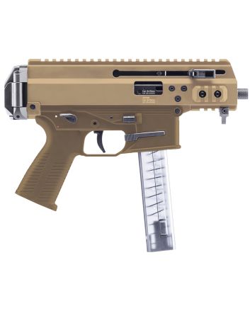 B&amp;T Firearms BT36045CT APC9K Pro 9mm Luger 30+1 4.30" Black Threaded Barrel, M-LOK Handguard, Coyote Tan Aluminum Picatinny Rail Receiver, Coyote Tan Polymer Grips, Ambidextrous