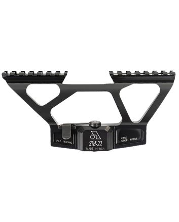 Arsenal SM22 AK Scope Mount SAM7K SeriesBlack Anodized 0 MOA
