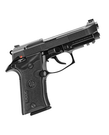 Beretta USA J80XBLK10 80X Cheetah 380 ACP 10+1 3.90" Black Inox Steel Barrel, Black Optic Ready/Serrated Steel Slide, OD Green Polymer Frame w/Beavertail &amp; Picatinny Rail