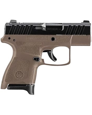 Beretta USA JAXN9258A1 APX A1 Carry Micro-Compact Frame 9mm Luger 8+1 3" Blued Steel Barrel, Black Serrated Steel Slide, Flat Dark Earth Polymer Frame, Polymer Grip