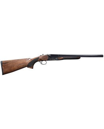 Citadel CITSBS1218HT Coach12 Gauge 3" Chamber 2rd 18.50" Blued Barrel, Heat Tempered Rec, Fixed Walnut Stock, Bead Sight