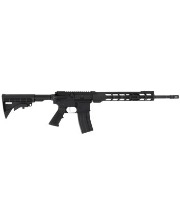 Anderson B2K869A020 AM-15 Utility 5.56x45mm NATO 30+1 16", Black, 12" M-Lok, A2 Grip, Carbine Stock, Flash Hider