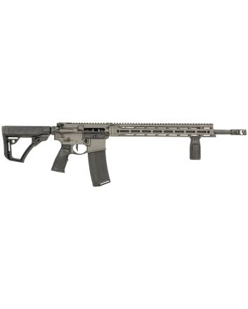 Daniel Defense 0212810739047 DDM4 V7 Pro 5.56x45mm NATO 18" 30+1, Cobalt Rec, Black OEM Overmolded Stock &amp; Grip, Geissele Trigger