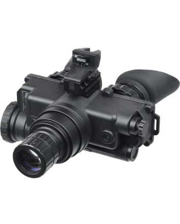 AGM Global Vision 12W7P122154211 Wolf-7 PRO NW1 Night Vision Goggles Black 1x 27mm, Generation 2+ Level 1, 45-54 lp/mm Resolution, White Filter