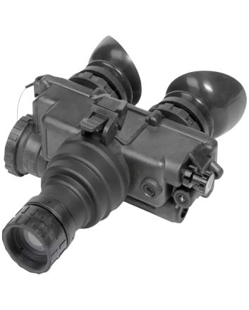AGM Global Vision 12PV7122283011 PVS-7 NL1 Night Vision Goggles Black 1x27mm Generation 2+ Level 1, 51-64 lp/mm Resolution Green Filter