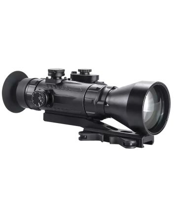 AGM Global Vision 15WP4423483111 Wolverine Pro-4 3AL1 Night Vision Rifle Scope Matte Black 4x70mm Gen 3 Auto-Gated Level 1 Illuminated Red Chevron w/Ballistic Drop Reticle