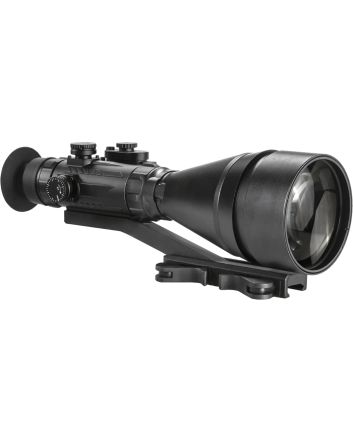 AGM Global Vision 15WP6623474111 Wolverine Pro-6 3APW Night Vision Rifle Scope Matte Black 6x100mm Gen 3 Auto-Gated White Phosphor Illuminated Red Chevron w/Ballistic Drop Reticle