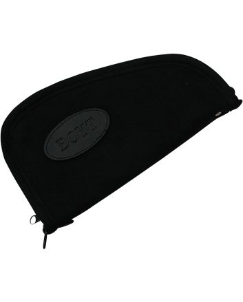 Boyt Harness PP41BLK Heart-Shaped Pistol Case Black Canvas Holds Handgun