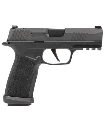 Sig Sauer 365XCA9TACOPS P365-XMACRO TACOPS Compact 9mm Luger 17+1 3.70" Black Barrel, Black Nitron Optic Ready/Serrated Slide, Black Polymer Frame w/Picatinny Rail, Black XMACRO Polymer Grips