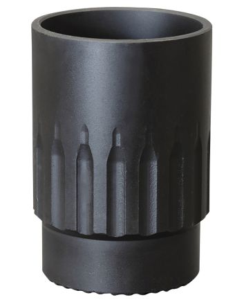 Yankee Hill 3130 Blast Deflector QD Short 30 Cal Black Steel with 2.19" OAL for YHM QD Mounts