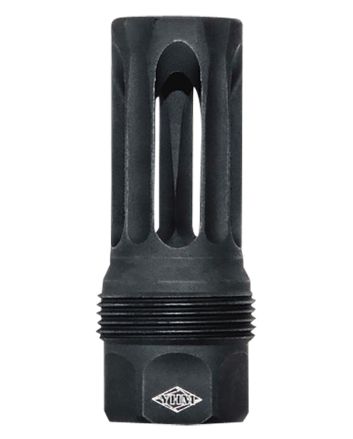 Yankee Hill 440528 sRx Q.D. Flash Hider Long Black Phosphate Steel with 1/2"-28 tpi, 9mm, 2.30" OAL &amp; 9.375" Diameter for sRx Adapters