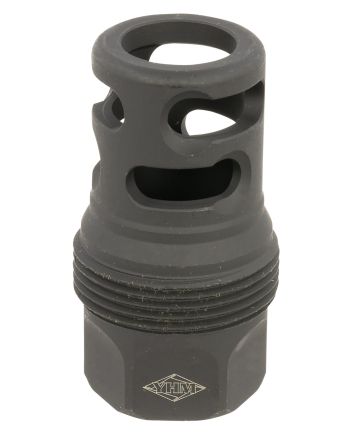 Yankee Hill 4445MB32 sRx Q.D. Muzzle Brake Short Black Phosphate Steel with 5/8"-32 tpi for sRx Adapters