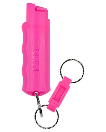 Sabre HCNBCF02 Pepper Spray Red USA Formula Spray 25Bursts Range 10ft Pink