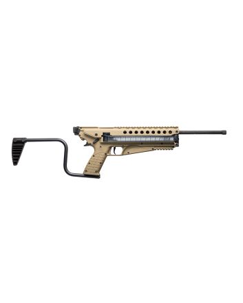 Kel-Tec R50TAN R505.7x28mm 50+1 16.10" Threaded Barrel, Tan Receiver &amp; Polymer Grip, Side-Folding Stock, Adjustable Sights, QD Sling Mount