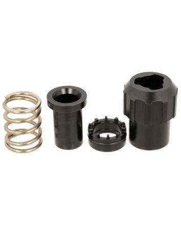 ADVANCED ARMAMENT COMPANY 64254 Triad 3-Lug Adapter9mm Luger 17-4 Stainless Steel Black