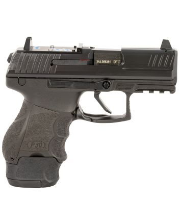 Langdon Tactical Tech LTTLP30SKFTJRDO P30SK LEM DAO 9mm Luger 10+1(2)/13+1(1) 3.30", Black, Polymer Picatinny Rail Frame, RMR Optic Cut Slide, Grayguns Flat Face Trigger w/Trigger Job
