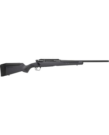 Savage Arms 57910 Impulse Driven Hunter 300 Win Mag 3+1 20" Matte Black Threaded Barrel, Matte Black Carbon Steel Receiver w/Picatinny Rail, Gray AccuStock Synthetic Stock, Ambidextrous