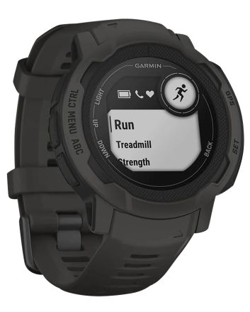 Garmin 0100262610 Instinct 2 Standard Edition GPS/Smart Features 32MB Memory Graphite Size 45mm Compatible w/iPhone/Android
