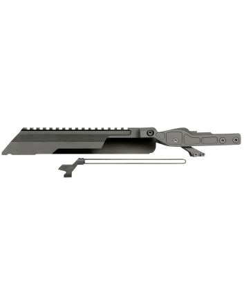 Midwest Industries MIAKALPHARTC AK Alpha Series Railed Top CoverBlack Anodized