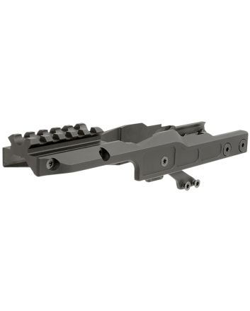 Midwest Industries MIAKALPHARDM Alpha Optic Mount Black Anodized Hardcoat Aluminum/Steel MI AK Alpha Series Handguards Compatible w/Aimpoint T2 Pattern Optics