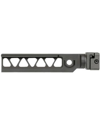Midwest Industries MIALPHAM4BSF Alpha M4 Beam Black Steel Folding, Fits 1913 Picatinny Rail Adapter, for Mil-Spec Stocks