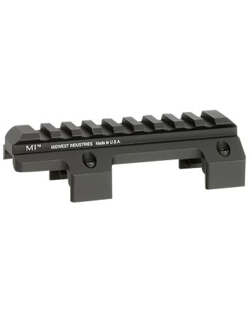 Midwest Industries MIMP5OR HK MP5 and Clones Top Picatinny RailBlack Anodized 0 MOA