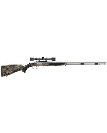 Traditions R5561150616 Vortek StrikerFire45 Cal 209 Primer 28", Stainless Barrel/Rec, Mossy Oak Break-Up Country Synthetic Furniture, 3-9x40mm Scope