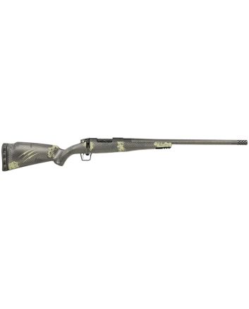Fierce Firearms ROG65PRC20BF Carbon RogueFull Size 6.5 PRC 3+1 20" Hand Lapped/Match Grade Threaded Barrel, Black Cerakote Steel Receiver, Forest Camo Fierce Rogue Carbon Fiber Stock
