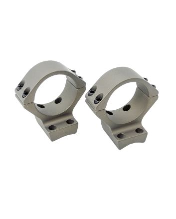 Talley SB740735 Scope Mount/Ring ComboSmoked Bronze Cerakote 30mm Tube Fits X-Bolt Medium Rings