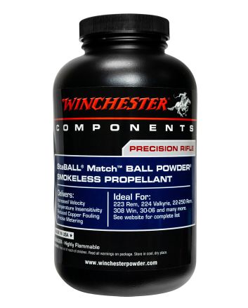 Winchester Powder STABALLMATCH1 Staball Match Rifle Powder 1LB