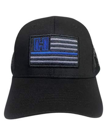 Hornady Gear 10160 Hornady Blue Line Black American Flag Patch