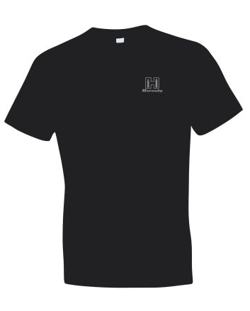 Hornady Gear 30126 Fueled By HornadyBlack Cotton, Short Sleeve Semi-Fitted 3XL