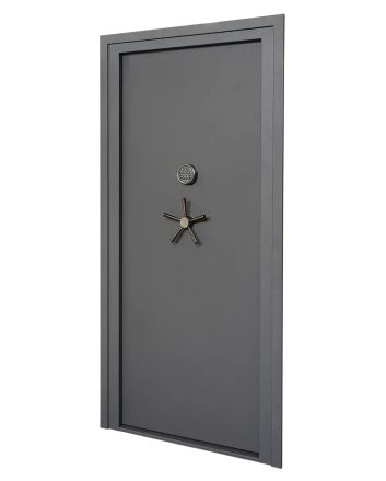 SnapSafe 75421 Vault Door Premium Dark Gray 81" High 12 Gauge Steel