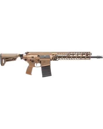 Sig Sauer RSPEAR76216B MCX Spear 7.62x51mm NATO 20+1 16", Coyote, Magpul SL-K Folding Stock, OEM Polymer Grip, SLX/SLH QD Flash Hider, Ambi Controls, Adj. Gas Block