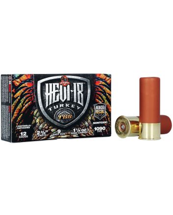 HEVI-Shot HS4109 HEVI-18 TSS Turkey 12Gauge 2.75" 1 1/4oz Tungsten 9Shot 5 Per Box/10 Case