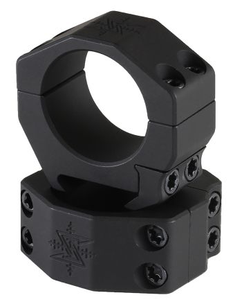 Seekins Precision 0010620010 Scope RingsMatte Black 30mm Medium
