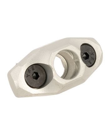 Rise Armament RA601SLVR M-LOK QD Sling Mount Silver Aluminum