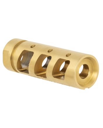Rise Armament RA701308TIN RA-701Gold Nitride Titanium with 5/8"-24 tpi Threads for 30 Cal