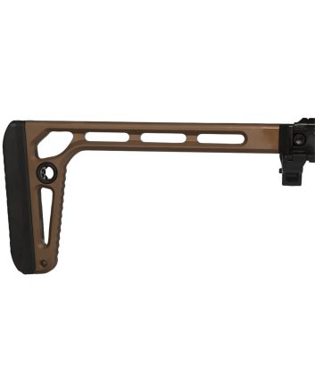 Sig Sauer 8901268 Minimalist PlusCoyote Brown Aluminum Fits Sig MPX Fits Sig MCX Folding 9" OAL