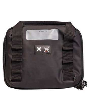 Vertx VTX5710 VTAC Double Pistol Case Black Holds 4 Handguns 420D Nylon Ripstop
