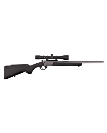 Traditions CR5-351130R Outfitter G3 35 Rem 1rd 22", Stainless Cerakote Barrel/Rec, Black Synthetic Furniture, 3-9x40mm Scope