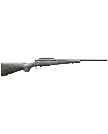 Howa HCSL65CRGRN 1500 Superlite Full Size 6.5 Creedmoor 5+1 20" Blued Threaded Barrel, Blued Picatinny Rail Steel Receiver, Green w/Black Webbing Fixed Stocky's Synthetic Stock